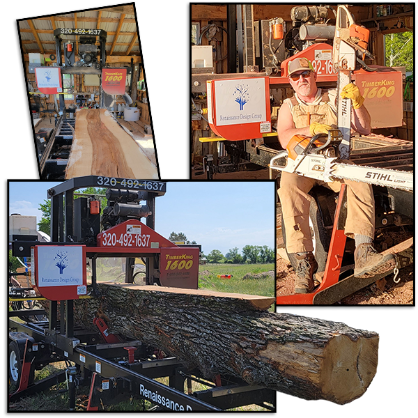 A collage of the Saw Mill